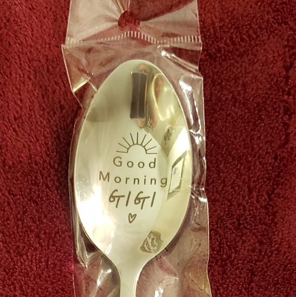 NEW Stainless Steel 'GiGi Gift' Stamped Teaspoon - Picture 3 of 11